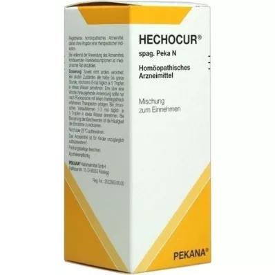 HECHOCUR spag.Peka N Tropfen, 100 ml