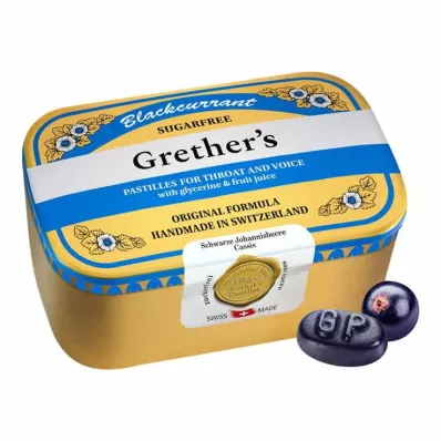 GRETHERS Blackcurrant Silber zf.Past.Dose, 440 g