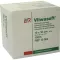 VLIWASOFT Vlieskompressen 10x10 cm unsteril 4l., 100 St