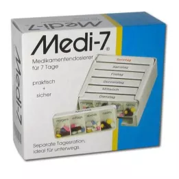 MEDI 7 Medikamentendos.f.7 Tage weiß, 1 St