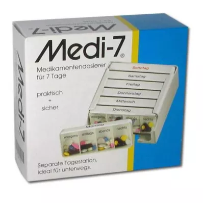 MEDI 7 Medikamentendos.f.7 Tage weiß, 1 St