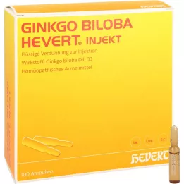 GINKGO BILOBA HEVERT Injekt Ampullen, 100 St