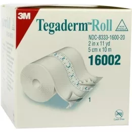 TEGADERM 3M Pflaster 5 cmx10 m Rolle 16002, 1 St