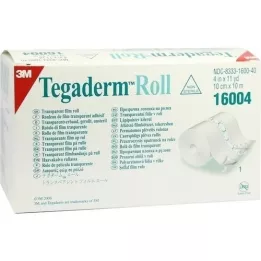 TEGADERM 3M Pflaster 10 cmx10 m Rolle 16004, 1 St