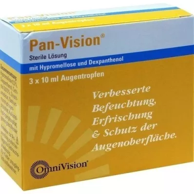 PAN-VISION Augentropfen, 3X10 ml