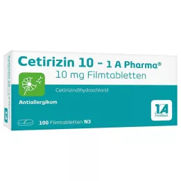 CETIRIZIN 10-1A Pharma Filmtabletten, 100 St