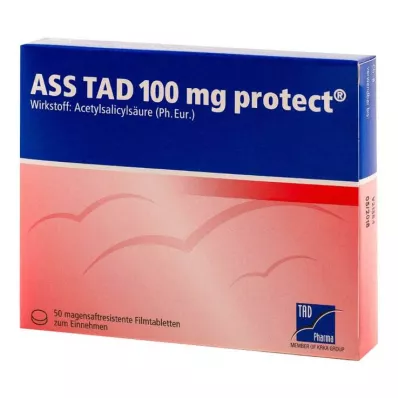 ASS TAD 100 mg protect magensaftres.Filmtabletten, 50 St