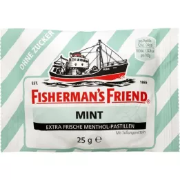 FISHERMANS FRIEND mint ohne Zucker Pastillen, 25 g