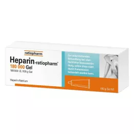 HEPARIN-RATIOPHARM 180.000 I.E. Gel, 100 g
