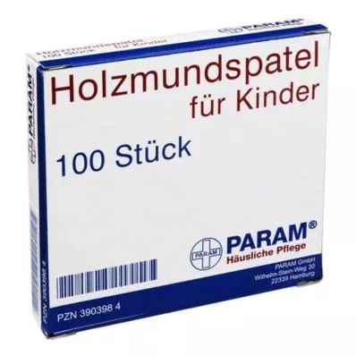 MUNDSPATEL Holz für Kinder, 100 St
