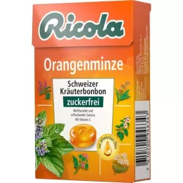 RICOLA o.Z.Box Orangenminze Bonbons, 50 g