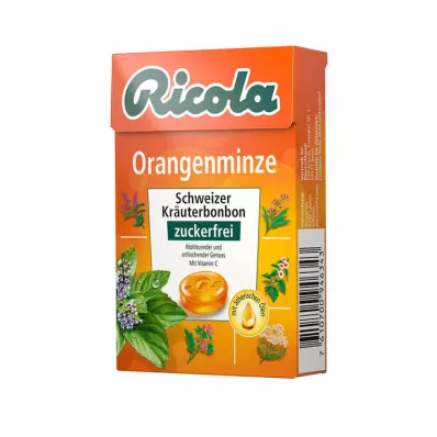 RICOLA o.Z.Box Orangenminze Bonbons, 50 g