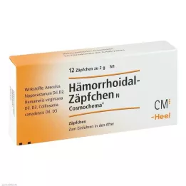 HÄMORRHOIDAL Zäpfchen N Cosmochema, 12 St