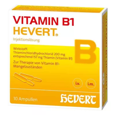 VITAMIN B1 HEVERT Ampullen, 10 St