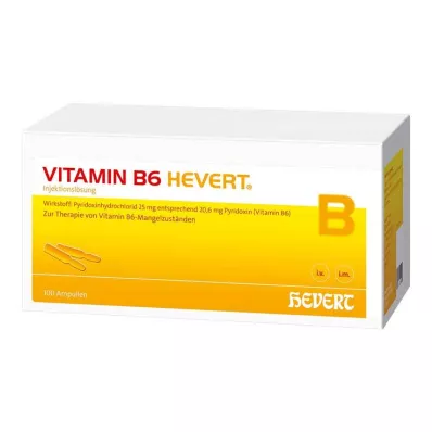 VITAMIN B6 HEVERT Ampullen, 100X2 ml