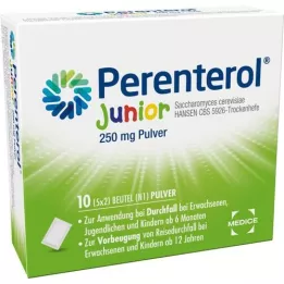 PERENTEROL Junior 250 mg Pulver Btl., 10 St