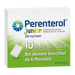 PERENTEROL Junior 250 mg Pulver Btl., 10 St