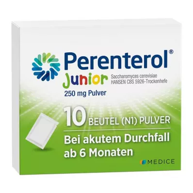 PERENTEROL Junior 250 mg Pulver Btl., 10 St