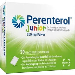 PERENTEROL Junior 250 mg Pulver Btl., 20 St
