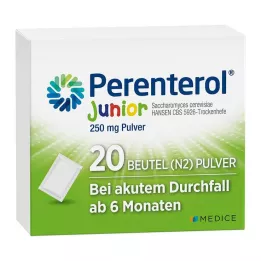 PERENTEROL Junior 250 mg Pulver Btl., 20 St