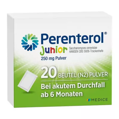 PERENTEROL Junior 250 mg Pulver Btl., 20 St