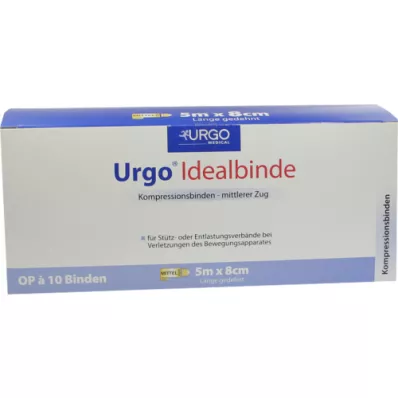 URGO IDEALBINDEN 8 cmx5 m, 10 St