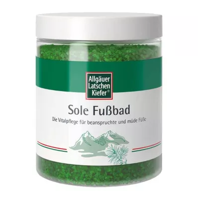 ALLGÄUER LATSCHENK. Sole Fußbad, 350 g