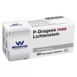 P DRAGEES rosa, 50 St