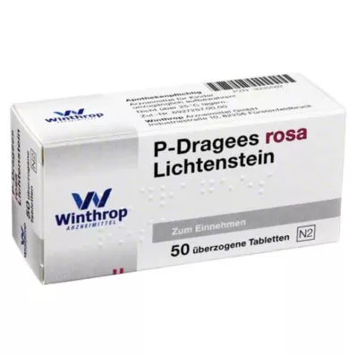 P DRAGEES rosa, 50 St