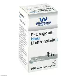 P Dragees blau, 100 St
