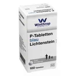 P TABLETTEN blau 8 mm Teilk., 100 St