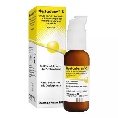 NYSTADERM S Suspension Dosierpumpe, 48 ml NYSTADERM S Suspension Dosierpumpe, 48 ml