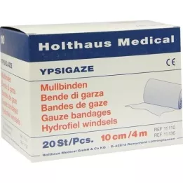 YPSIGAZE Mullbinde 10 cmx4 m, 20 St