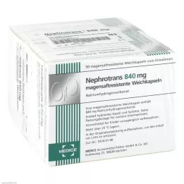 NEPHROTRANS 840 mg magensaftresistente Kapseln, 100 St