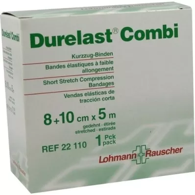 DURELAST Binde Combi 8 cmx5 m+10 cmx5 m, 2 St