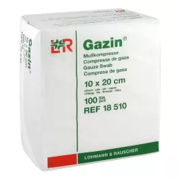 GAZIN Mullkomp.10x20 cm unsteril 12fach Op, 100 St
