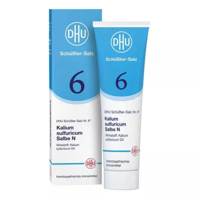BIOCHEMIE DHU 6 Kalium sulfuricum N D 4 Salbe, 50 g BIOCHEMIE DHU 6 Kalium sulfuricum N D 4 Salbe, 50 g