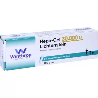 HEPA GEL 30.000 I.E. Lichtenstein, 100 g