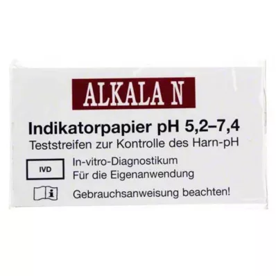 ALKALA N pH-Indikatorpapier, 1 St