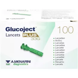GLUCOJECT Lancets PLUS 33 G, 100 St
