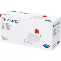 PEHA CREPP Fixierbinde 6 cmx4 m comp.verp., 100 St