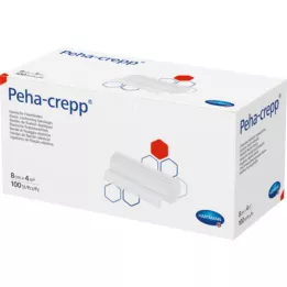 PEHA CREPP Fixierbinde 8 cmx4 m comp.verp., 100 St