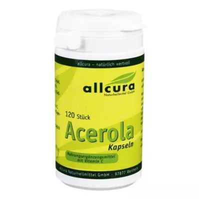 ACEROLA KAPSELN natürl.Vitamin C, 120 St