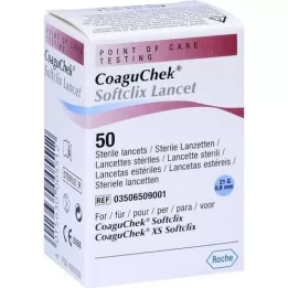 COAGUCHEK Softclix Lancet, 50 St