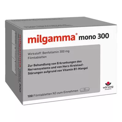 Milgamma mono 300 Filmtabletten (100 stk) Milgamma mono 300 Filmtabletten (100 stk)