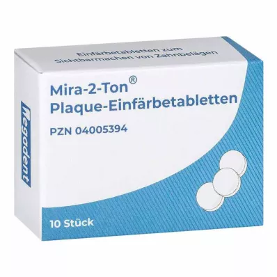 MIRA 2 Ton Plaque Einfärbe Tabletten, 10 St MIRA 2 Ton Plaque Einfärbe Tabletten, 10 St