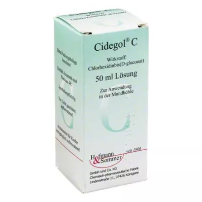 CIDEGOL C Lösung, 50 ml