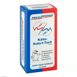PRESSOTHERM Kälte Sofort Tuch, 10 St