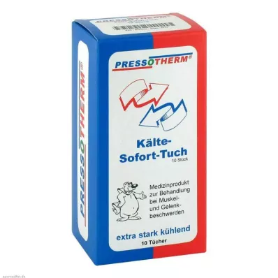 PRESSOTHERM Kälte Sofort Tuch, 10 St