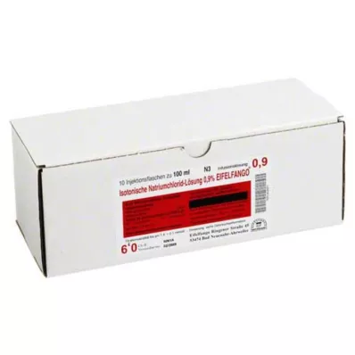 ISOTONISCHE NaCl Lösung 0,9% Eifelfango, 10X100 ml